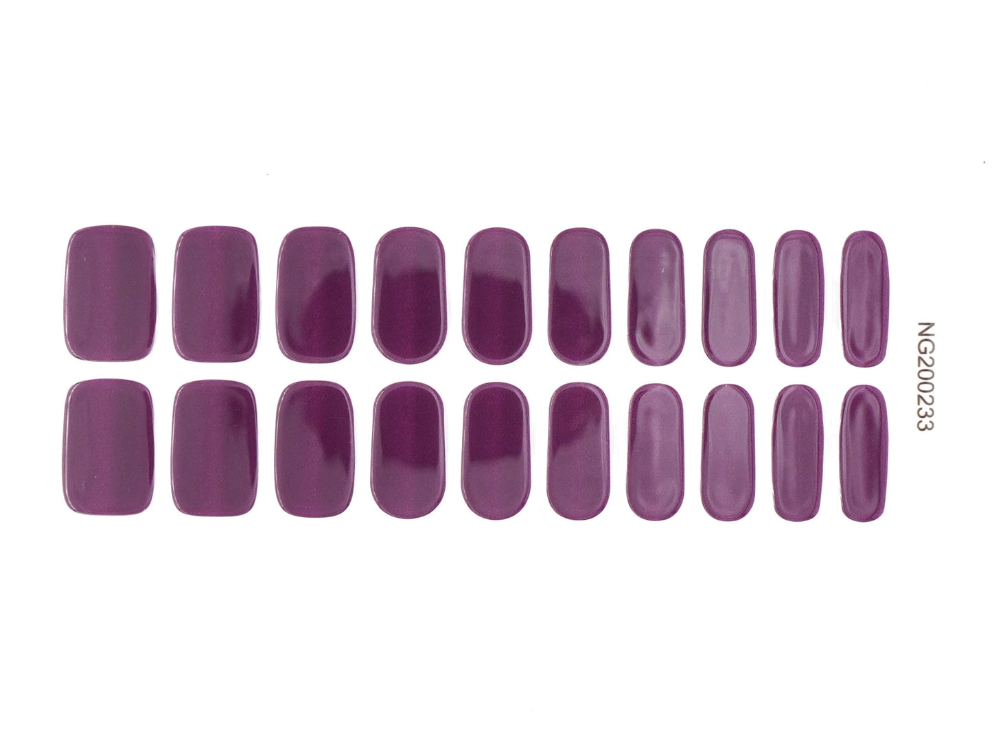 Semi Cured Gel - Plum