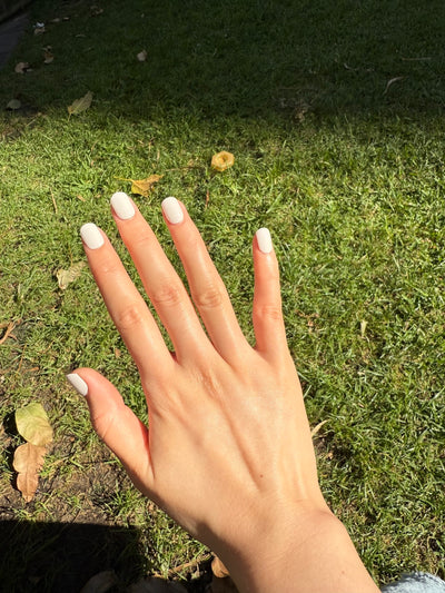 Semi Cured Gel - White